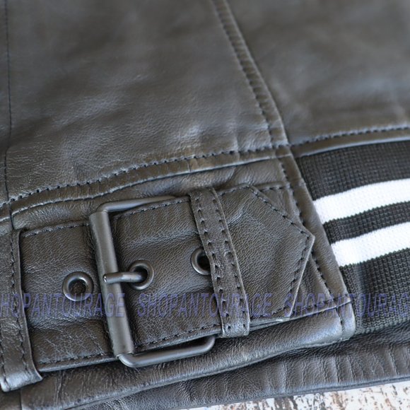 Mauritius Fazyl Black 100% New Genuine Lambskin Leather Jacket For Men - Picture 7 of 7